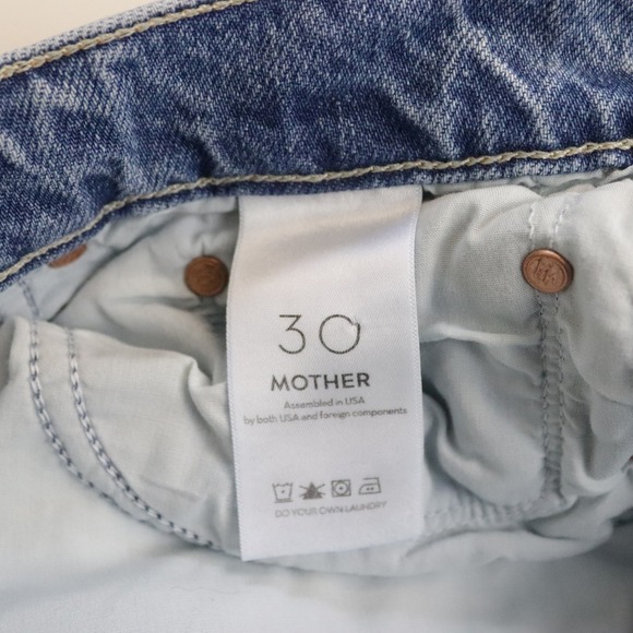 Mother Superior The Tomcat Roller Jeans Pretty Is As Pretty Does 30 - Picture 11 of 13